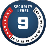 Security Level 9/20 | ABUS GLOBAL PROTECTION STANDARD ® | A higher level means more security